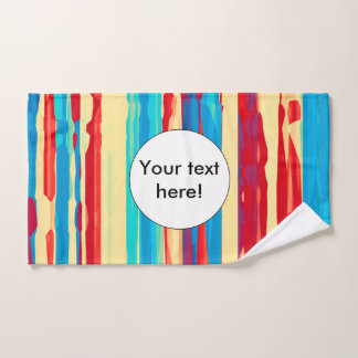 Waterverven textuur handdoek