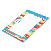 Waterverven textuur notitieblok (Schuin)