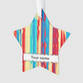 Waterverven textuur ornament (voorkant)