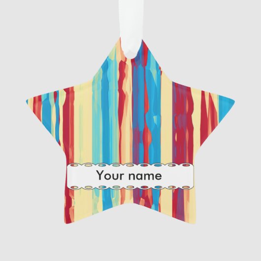 Waterverven textuur ornament (voorkant)