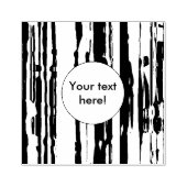 Waterverven textuur rubberstempel (Afrduk)