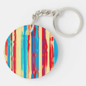 Waterverven textuur sleutelhanger (Achterkant)