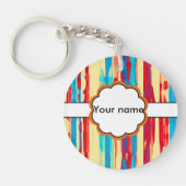 Waterverven textuur sleutelhanger (Voorkant)