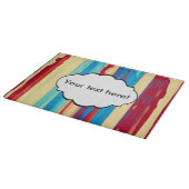 Waterverven textuur snijplank (Hoek)