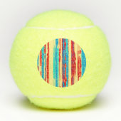 Waterverven textuur tennisballen (Voorkant)