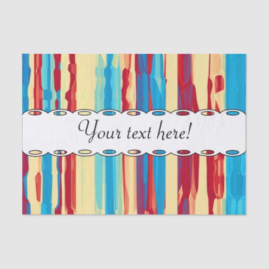 Waterverven textuur tissuepapier (Voorkant)