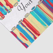 Waterverven textuur tissuepapier (Detail)