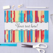 Waterverven textuur tissuepapier (Craft)