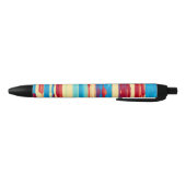 Waterverven textuur zwarte inkt pen (Bodem)