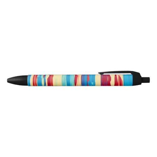 Waterverven textuur zwarte inkt pen (Bovenkant)