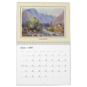 Waterverven van een Victoriaans dame Kalender (Mar 2027)