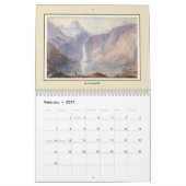 Waterverven van een Victoriaans dame Kalender (Feb 2027)