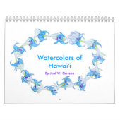 Waterverven van Hawaï Kalender (Hoes)