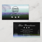 Waterverven van het landschap Mousserende diamante Visitekaartje (Voorkant / Achterkant)