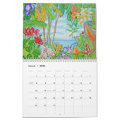 Waterverven van Joel W. Carlson Kalender (Mar 2026)