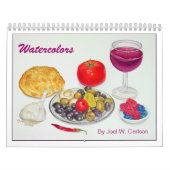 Waterverven van Joel W. Carlson Kalender (Hoes)
