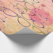 Waterverven van Lijsten van glas  Cadeaupapier (Hoek)