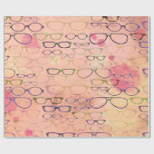 Waterverven van Lijsten van glas  Cadeaupapier (Vlak)