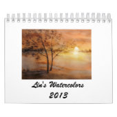 Waterverven van Lin2013 Kalender (Hoes)