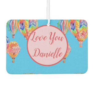 Waterverven van luchtballonballonnen luchtverfrisser