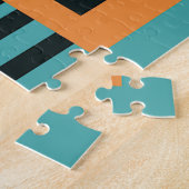 Waterverven van Oranjestad, Aruba Legpuzzel (Zijkant)