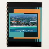 Waterverven van Oranjestad, Aruba Planner (Voorkant)