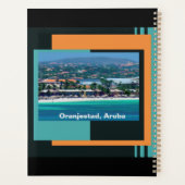 Waterverven van Oranjestad, Aruba Planner (Achterkant)