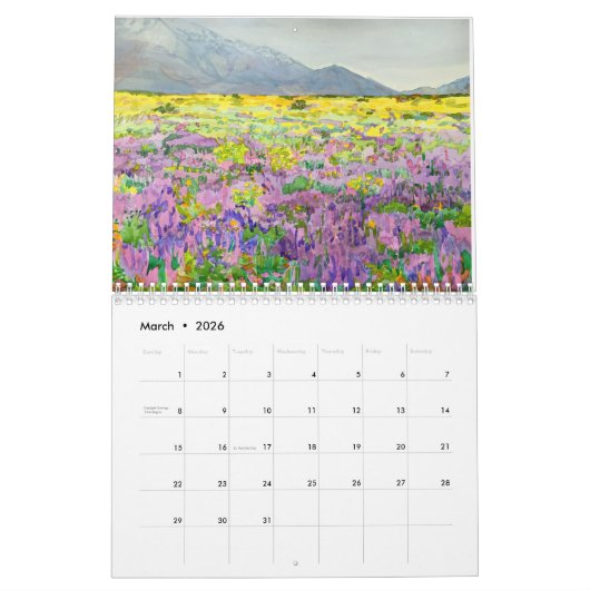 Waterverven van robinpurcell@gmail.com kalender (Mar 2026)