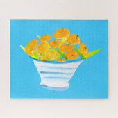 waterverven van Sinaasappels Legpuzzel (Horizontaal)