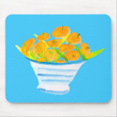 waterverven van Sinaasappels Muismat (Voorkant)