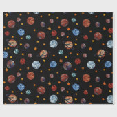 Waterverven voor de buitenruimte cadeaupapier (Vlak)