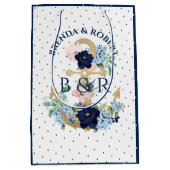 Waterverven voor het anker van de vloerboot medium cadeauzakje (Voorkant)