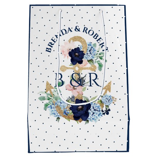 Waterverven voor het anker van de vloerboot medium cadeauzakje (Achterkant)