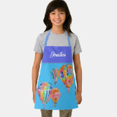 Waterverven voor hot-luchtballonnen schort (Insitu)