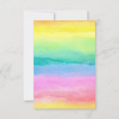 Waterverven voor paaseieren kaart (Achterkant)