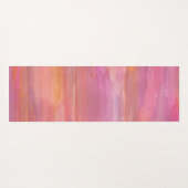 Waterverven voor roze zonneschijn yogamat (Achterkant (horizontaal))