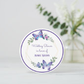 Waterverven Vrijgezellenfeest Flowers Kaart (Staand voorkant)