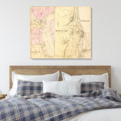 Waterville, Kennebec County Canvas Afdruk (Insitu (Slaapkamer))