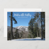 Waterville Valley New Hampshire Ski Resort Briefkaart (Voorkant / Achterkant)