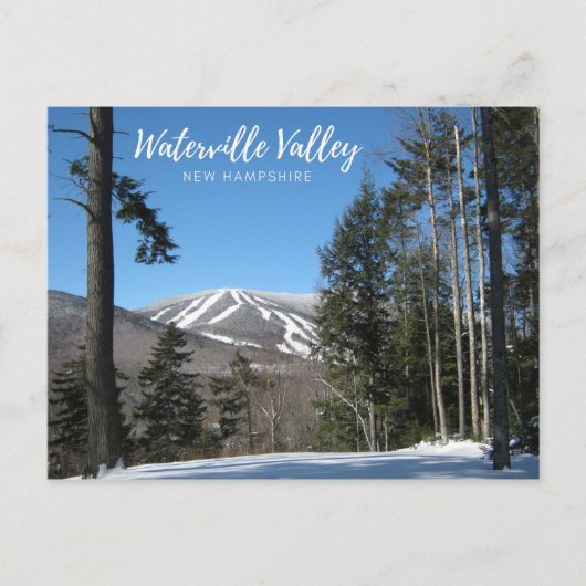 Waterville Valley New Hampshire Ski Resort Briefkaart (Voorkant)