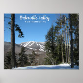 Waterville Valley New Hampshire Ski Resort Poster (Voorkant)