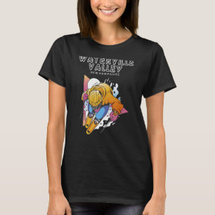 Waterville Valley New Hampshire USA Retro Ski T-shirt