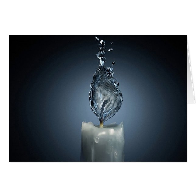 Watervlam (Voorkant Horizontaal)