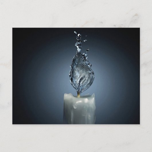 Watervlam Briefkaart (Voorkant)