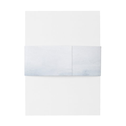 Watervlek op het meer | Aangepast monogram Uitnodigingen Wikkel (Achterkant Voorbeeld)