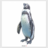 Watervliegloze vogel Pinguïn Sticker (Vel)