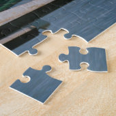 Watervliegtuig bij opstijgen, Victoriawatervallen, Legpuzzel (Zijkant)