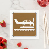 Watervliegtuigen Bord Servet (Insitu)