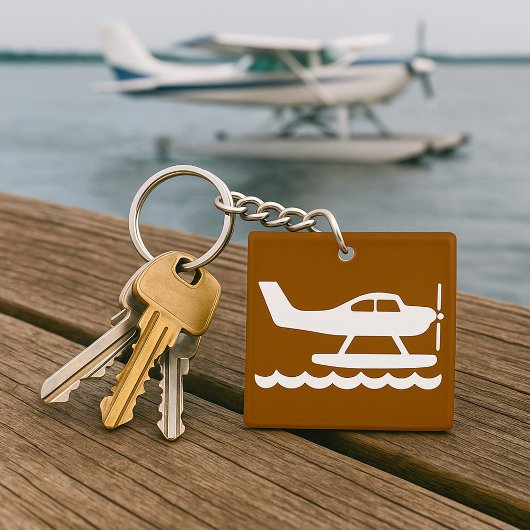Watervliegtuigen bord sleutelhanger