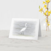 Watervogel Kaart (Gele Bloem)